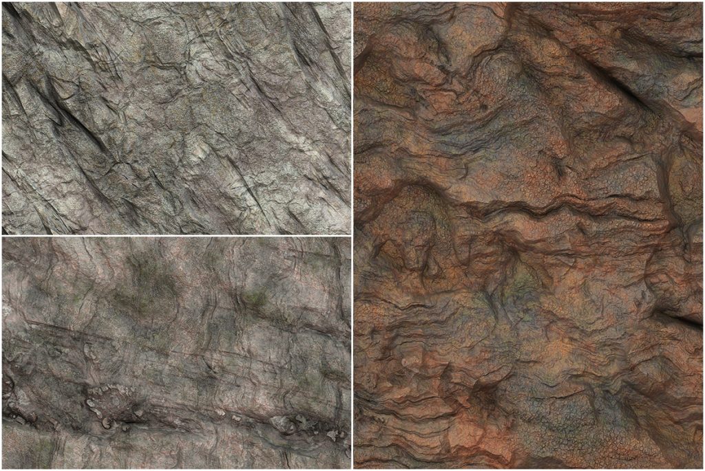 10 Rocky Cliff Background Textures