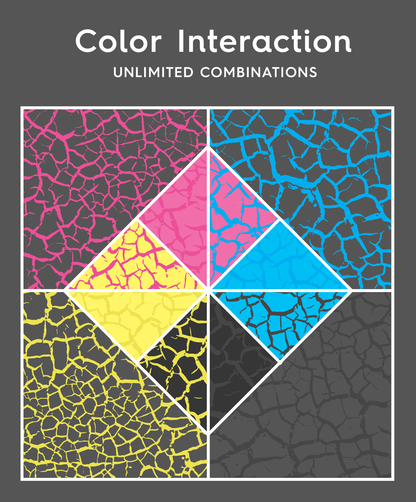 Cracked Dirt Texture Overlays Color Interaction Preview