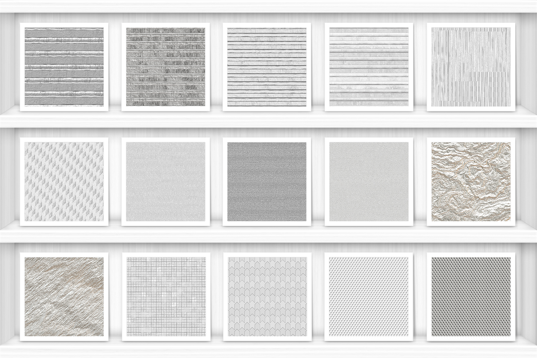 100 Silver Background Textures Preview Set 3