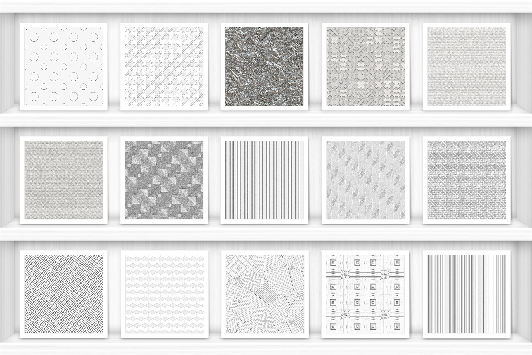 100 Silver Background Textures Preview Set 4