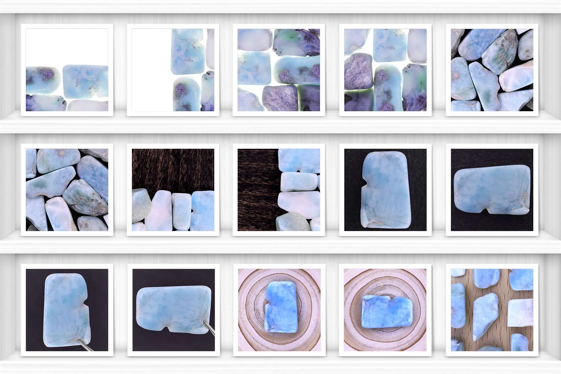Larimar Background Textures Showcase Shelves Samples Preview