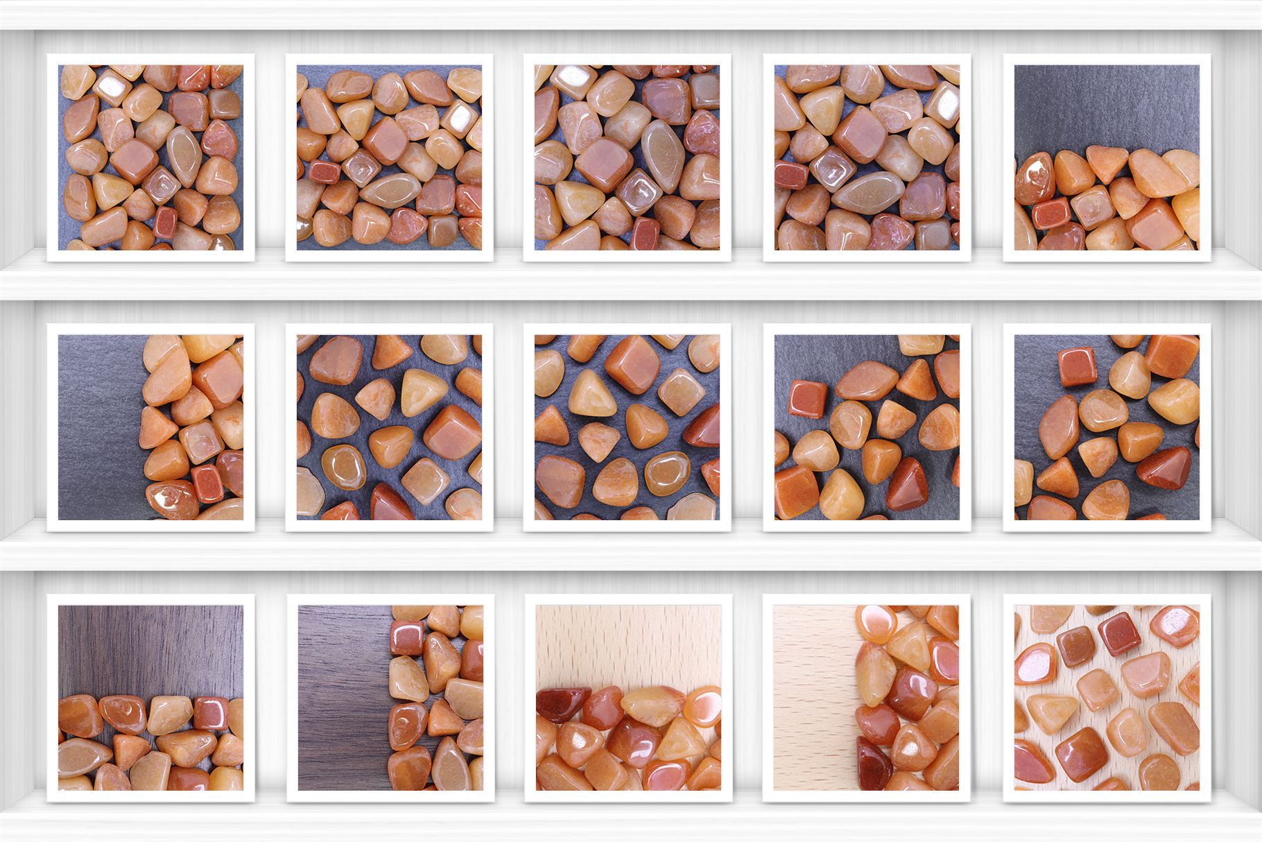 Red Aventurine Background Textures Showcase Shelves Samples Preview