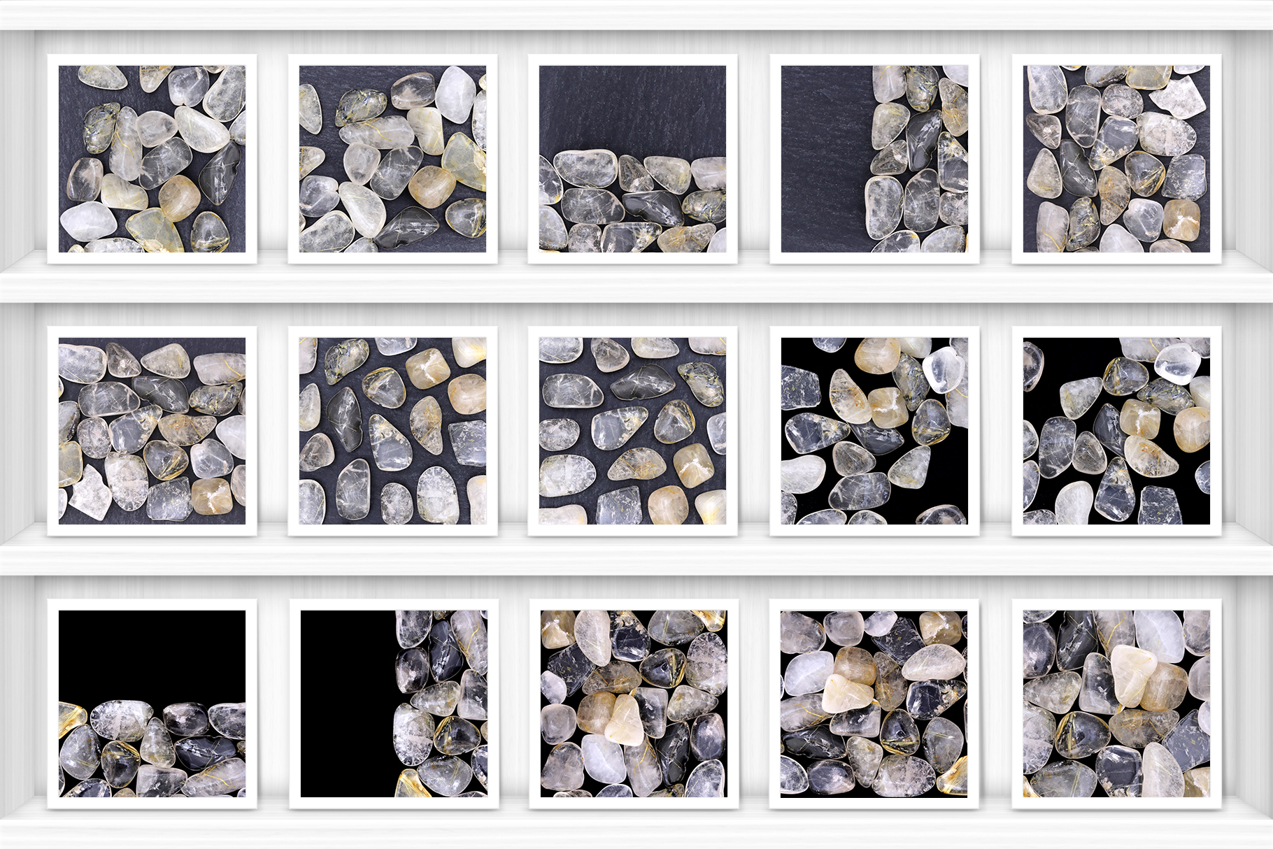 Rutilated Quartz Background Textures Showcase Shelves Samples Preview