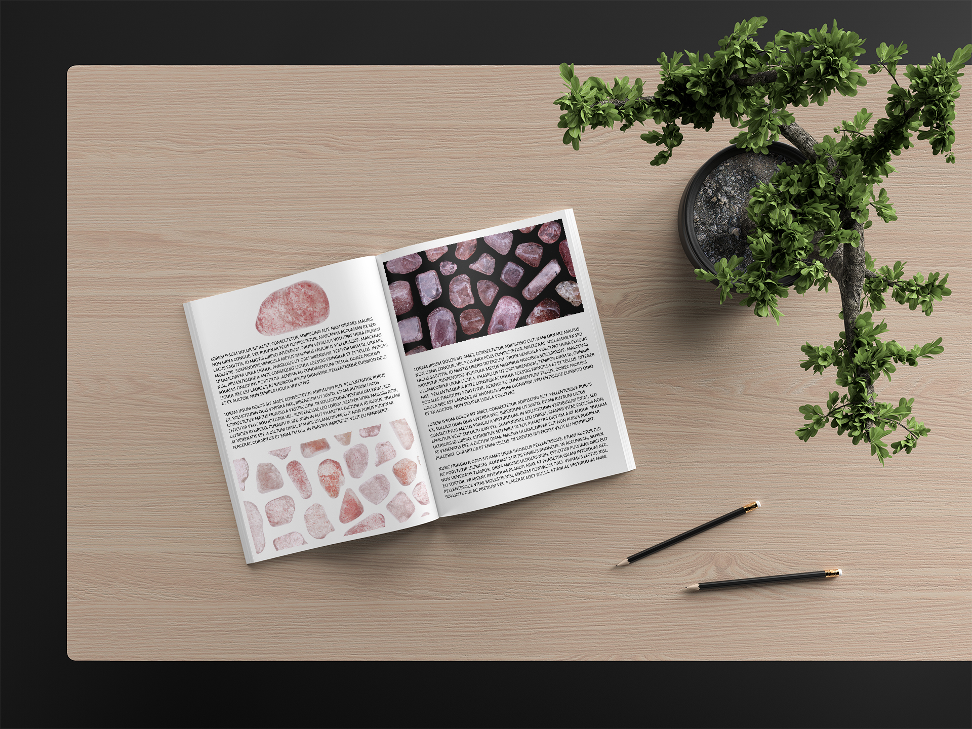 Strawberry Quartz Background Textures Modern Magazine Article Illustrations Preview