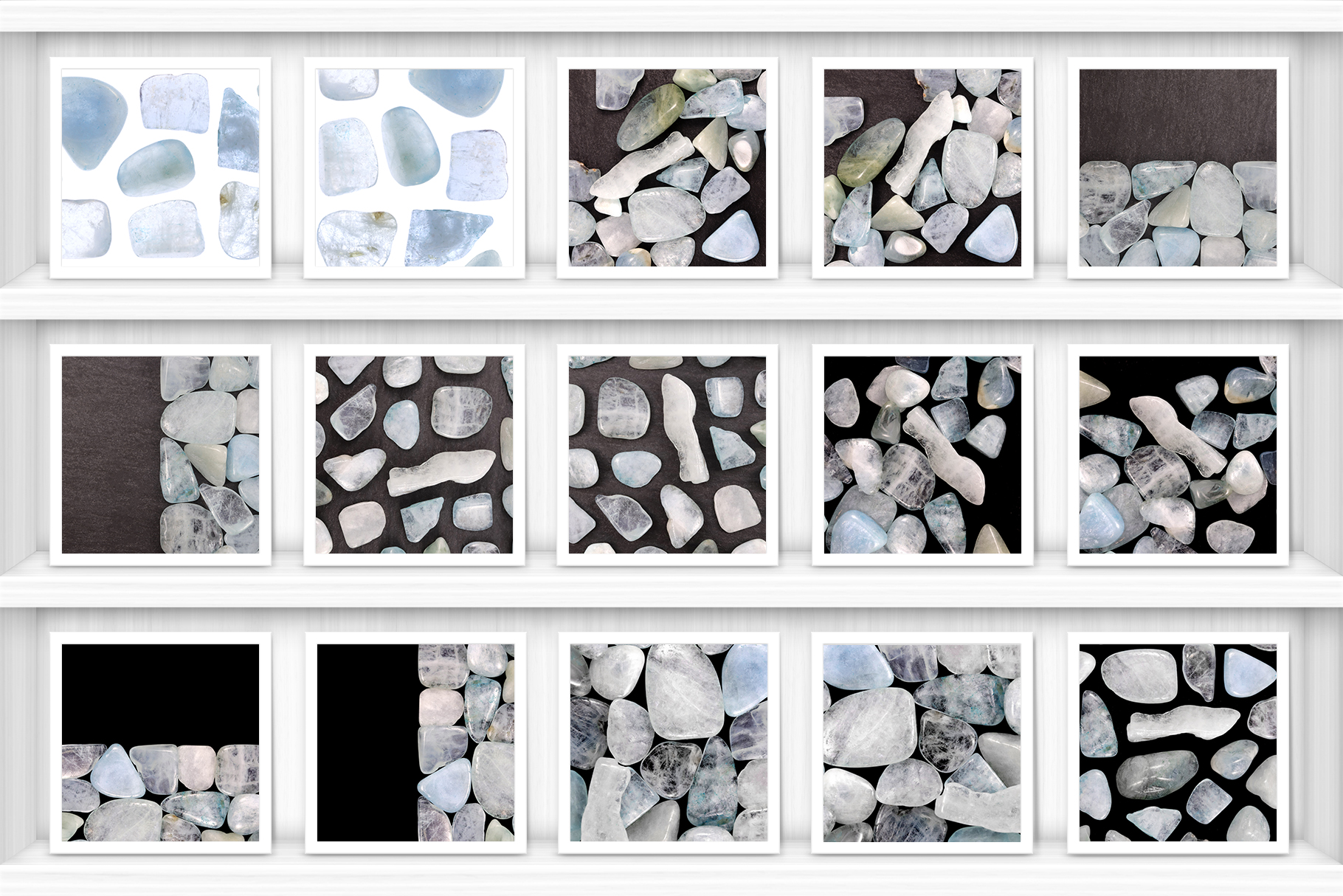 Aquamarine Background Textures Showcase Shelves Samples Preview