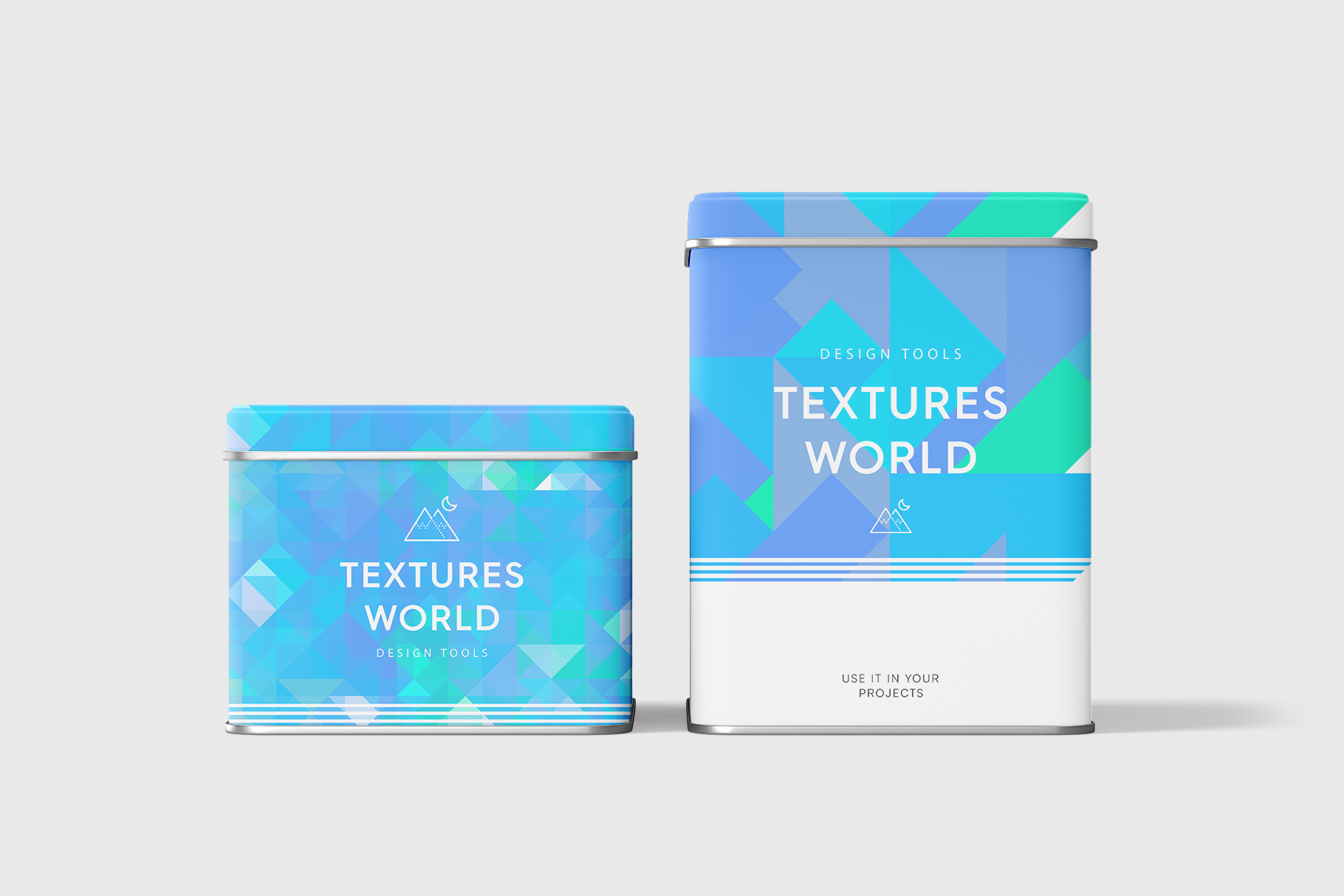 80 Color Triangles Geometry Background Textures Tin Boxes Preview