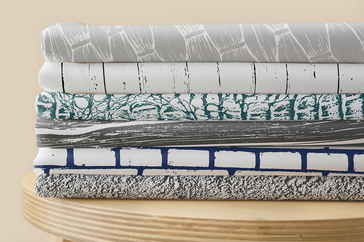 Wood textures fashion textile application preview
