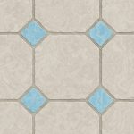 Beige Blue Seamless Classic Floor Tile Texture. Simple Kitchen,