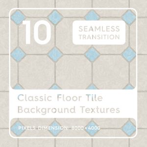 10 Seamless Classic Floor Tile Background Textures