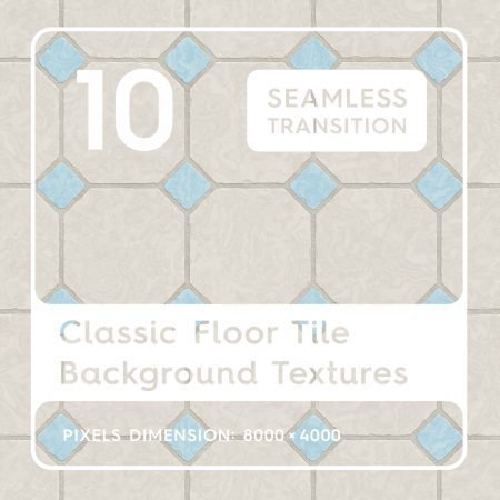 10 Seamless Classic Floor Tile Background Textures