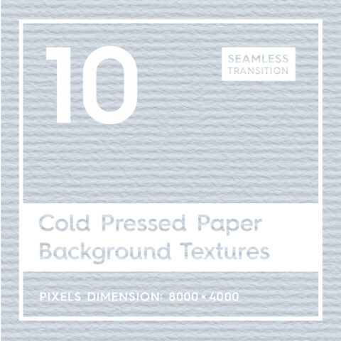 10 Cold Pressed Paper Textures