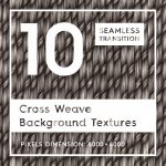 10 Cross Weave Background Textures