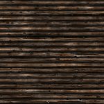 Seamless Weathered Logs Wall Background. Wood Surface Texture. N
