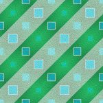 Blue Green Seamless Modern Maya Pattern Background. Geometric Et