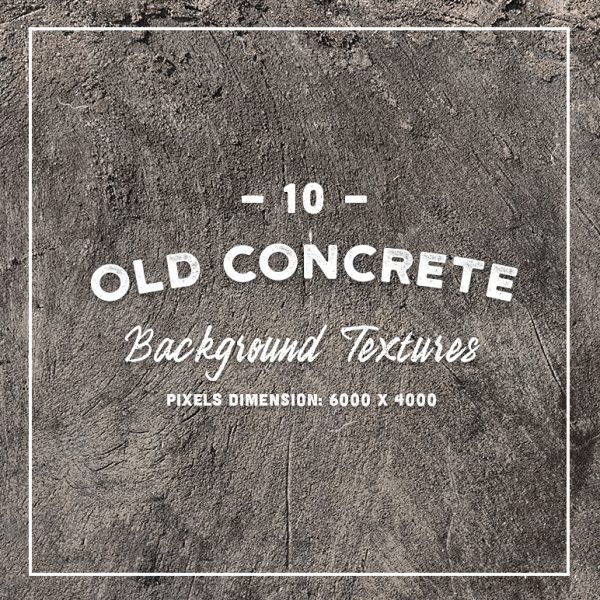10 Original Old Concrete Textures