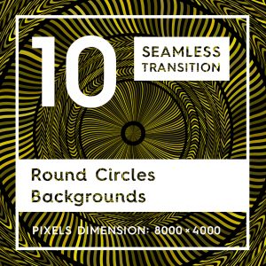 10 Round Circles Backgrounds