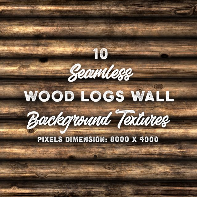 Wood Logs Wall Background Textures