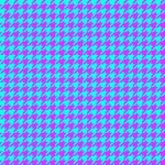 Lilac Blue Seamless Houndstooth Pattern Background. Traditional