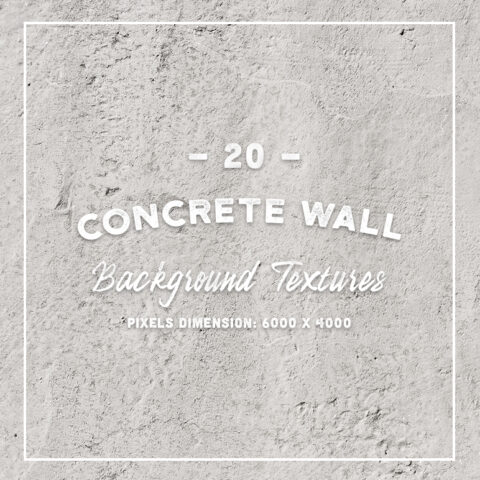 20 Concrete Wall Background Textures
