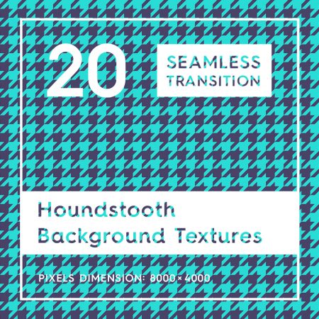 20 Houndstooth Pattern Background Textures