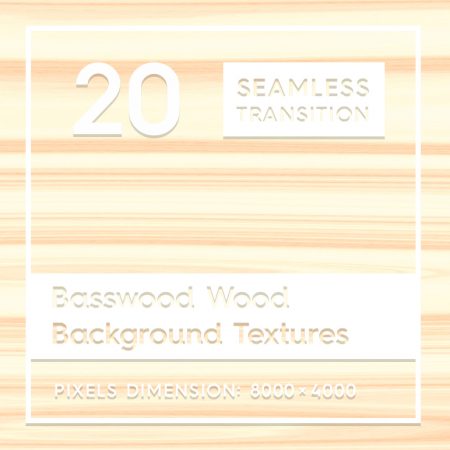 20 Basswood Wood Textures