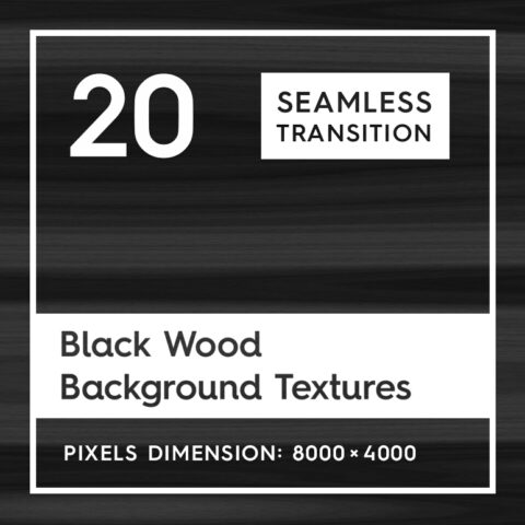 20 Black Wood Background Textures