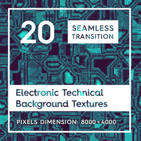 20 Electronic Technical Backgrounds