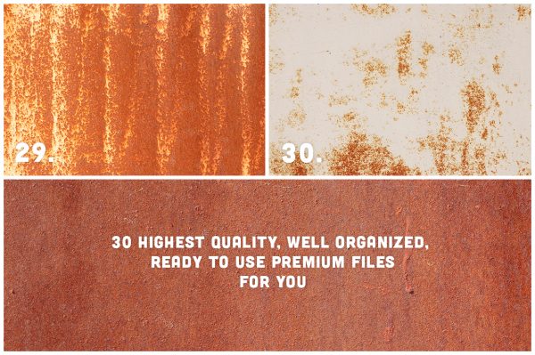 30 Rust Wall Texture Preview Set