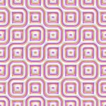 Rose Seamless Truchet Tilling Background. Geometric Mosaic Conne