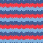 Red Blue Indigo Chevron Geometry Background. Seamless Zigzag Tex