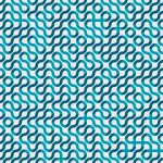 Blue Seamless Swirl Lines Background. Modern Stripe Pathway Text