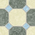Beige Bogie Green Blue Seamless Classic Floor Tile Texture. Simp