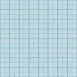 Sky Blue Seamless Millimeter Paper Background. Tiling Graph Grid