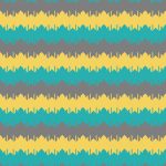 Blue Yellow Grey Chevron Geometry Background. Seamless Zigzag Te