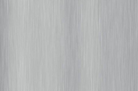 Aluminum shiny polished seamless sheet textures. Stainless brushed metal background material. Vertical across direction.
