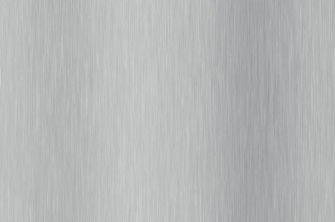 Aluminum shiny polished seamless sheet textures. Stainless brushed metal background material. Vertical across direction.