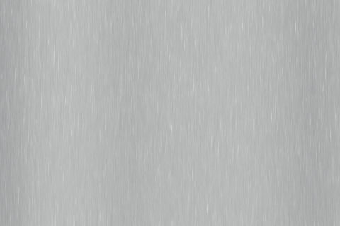 Aluminum shiny polished seamless sheet textures. Stainless brushed metal background material. Vertical across direction.