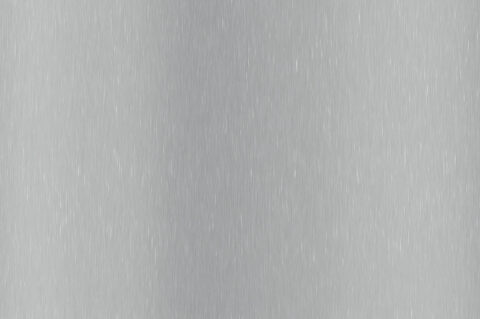 Aluminum shiny polished seamless sheet textures. Stainless brushed metal background material. Vertical across direction.