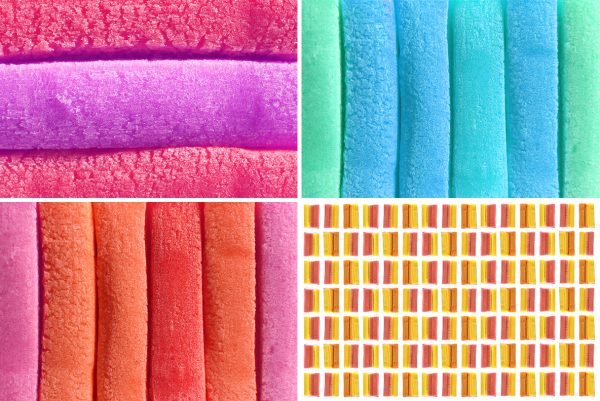 20 Bubble Gum Textures