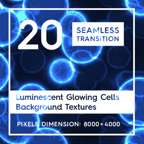 20 Luminescent Cells Backgrounds