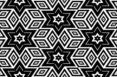 20 Monochrome Geometric Backgrounds Preview Set