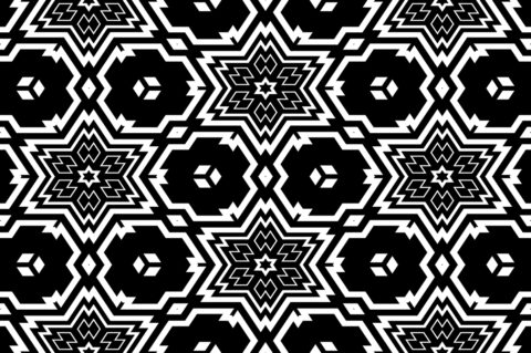 20 Monochrome Geometric Backgrounds Preview Set
