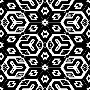 20 Monochrome Geometric Backgrounds Preview Set