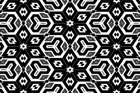 20 Monochrome Geometric Backgrounds Preview Set