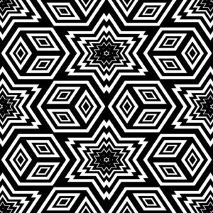 20 Monochrome Geometric Backgrounds Preview Set