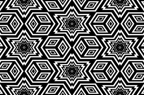 20 Monochrome Geometric Backgrounds Preview Set