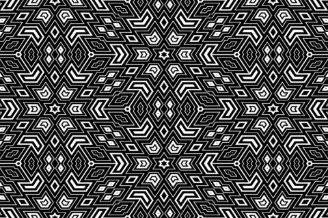 20 Monochrome Geometric Backgrounds Preview Set