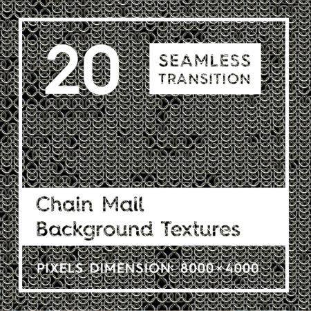 20 Chain Mail Background Textures