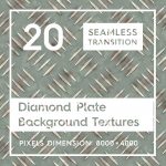 20 Diamond Plate Background Textures