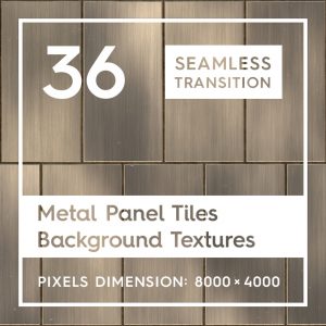 36 Metal Panel Tiles Backgrounds